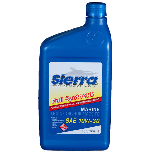 Sierra motorolie 10W-30 Full syntetisk 1 liter